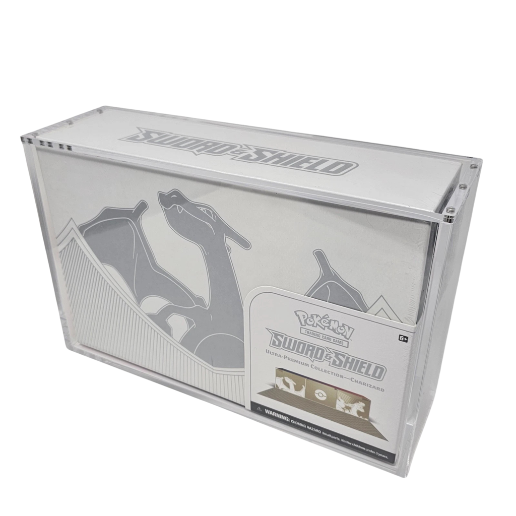 Pokemon TCG Sword & Shield Ultra-Premium Collection: Charizard Acrylic Display Case