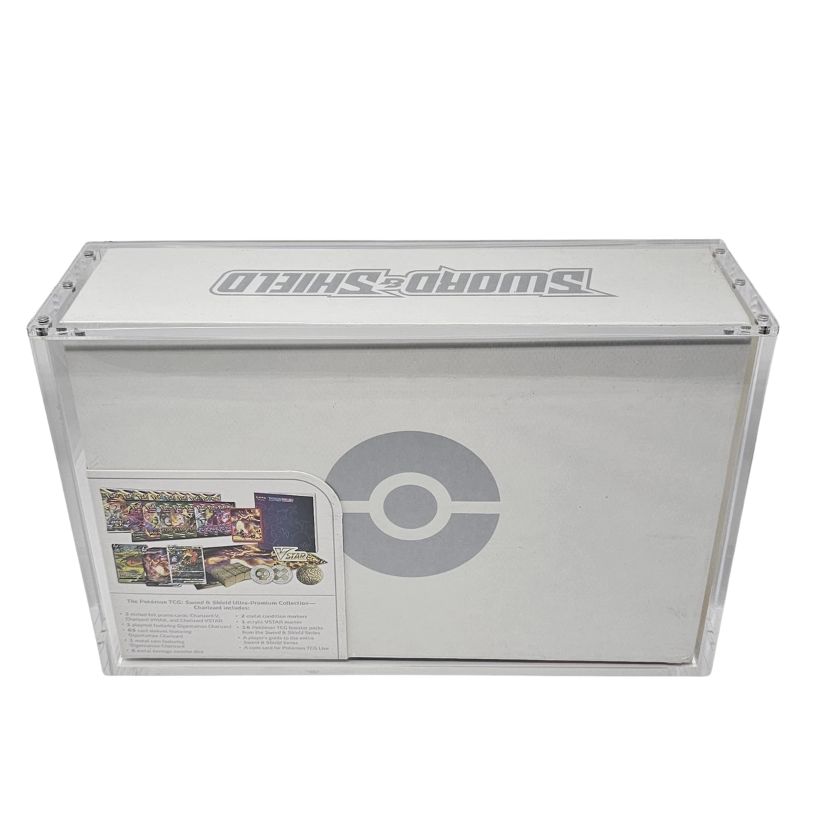 Pokemon TCG Sword & Shield Ultra-Premium Collection: Charizard Acrylic Display Case