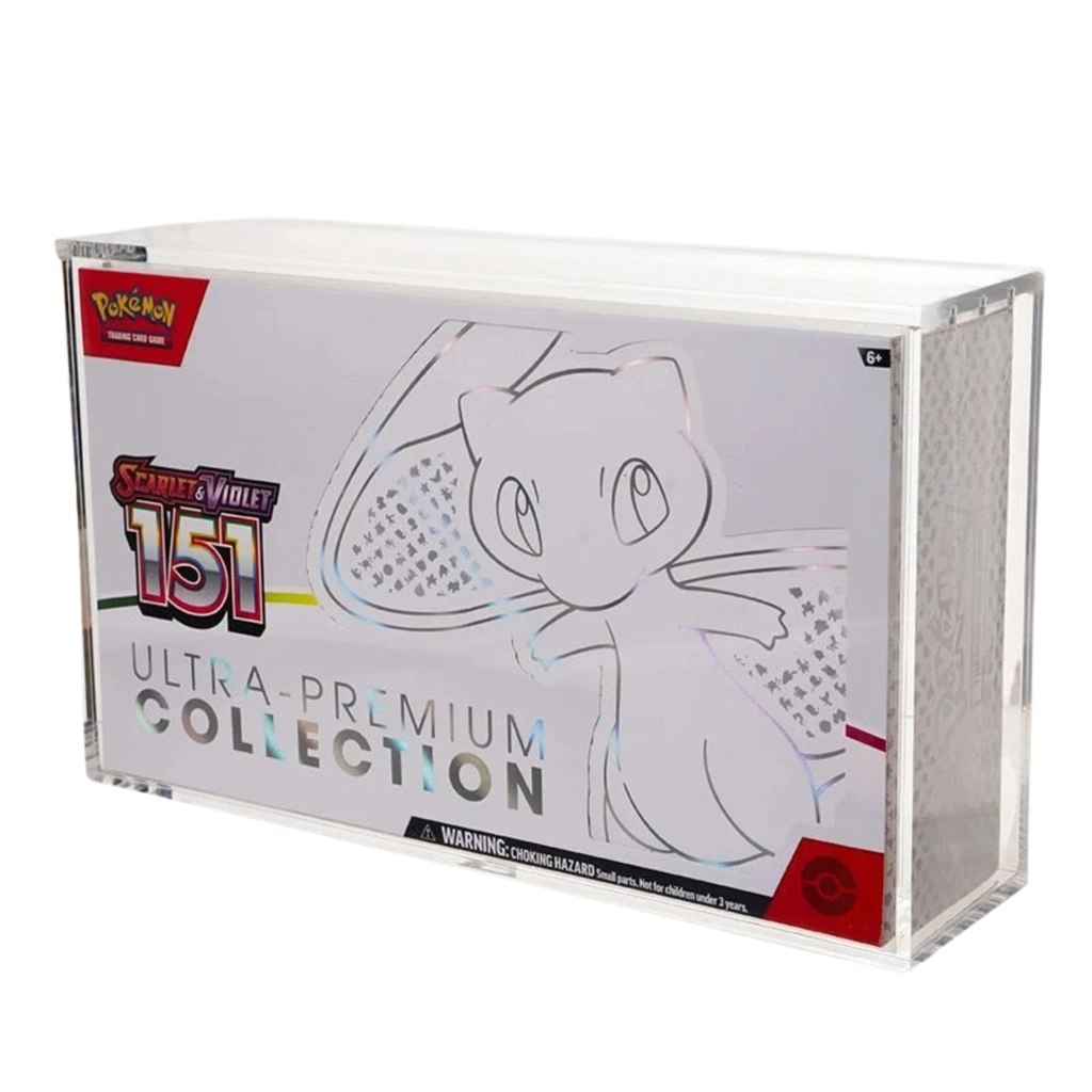 Pokemon TCG 151 Ultra-Premium Collection Acrylic Display Case
