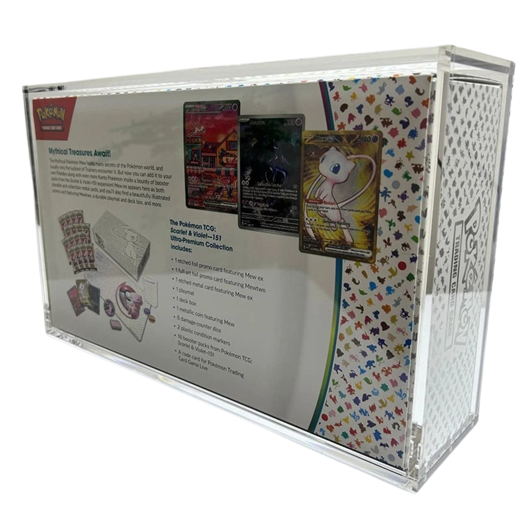 Pokemon TCG 151 Ultra-Premium Collection Acrylic Display Case