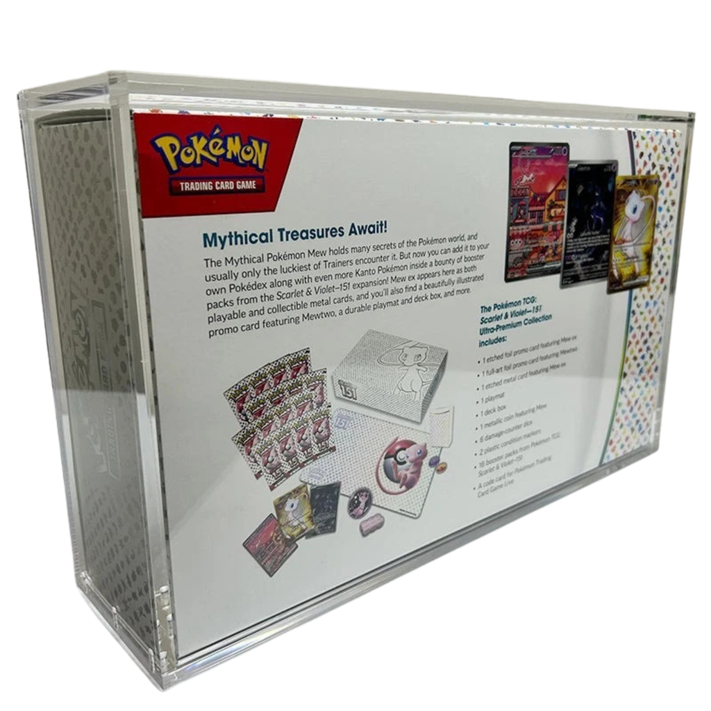 Pokemon TCG 151 Ultra-Premium Collection Acrylic Display Case