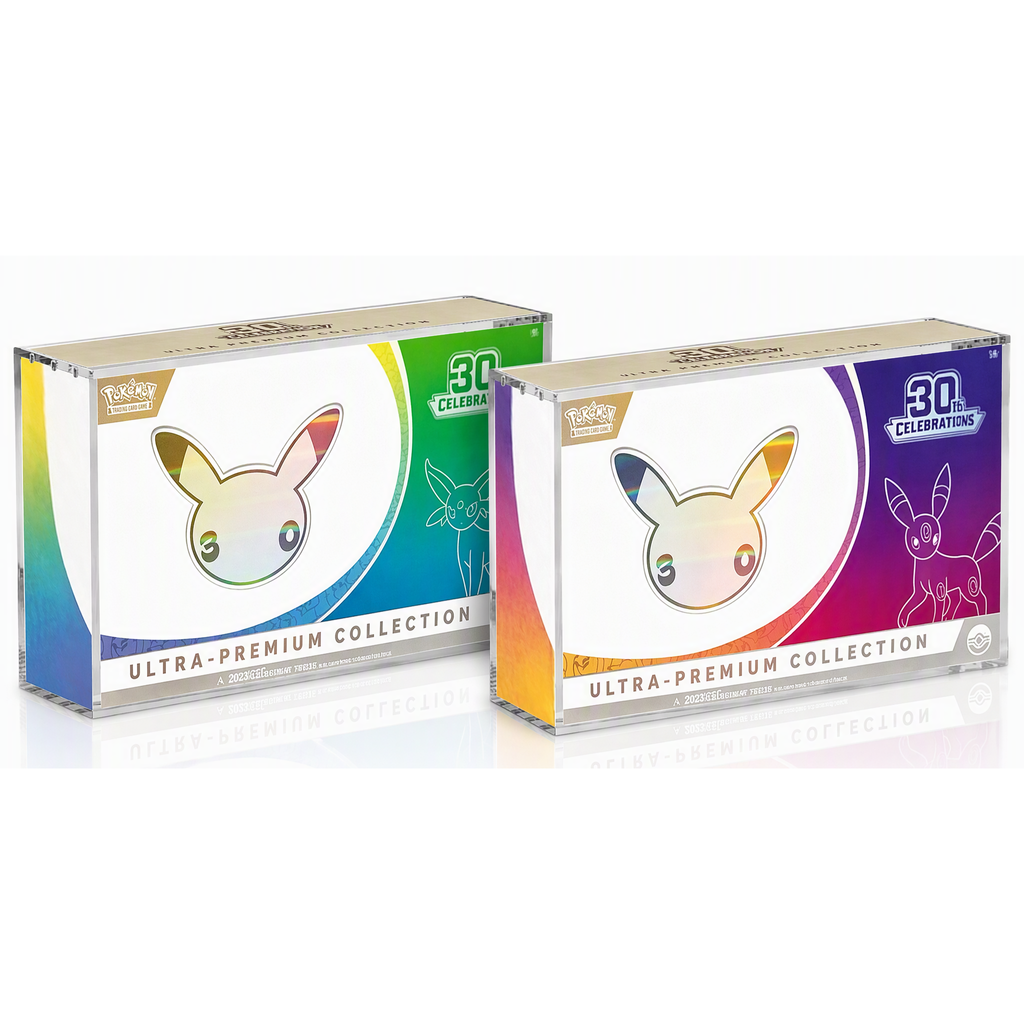 Pokemon TCG 30th Celebration Ultra-Premium Collection Acrylic Display Case