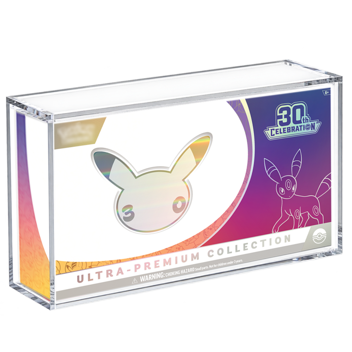 Pokemon TCG 30th Celebration Ultra-Premium Collection Acrylic Display Case