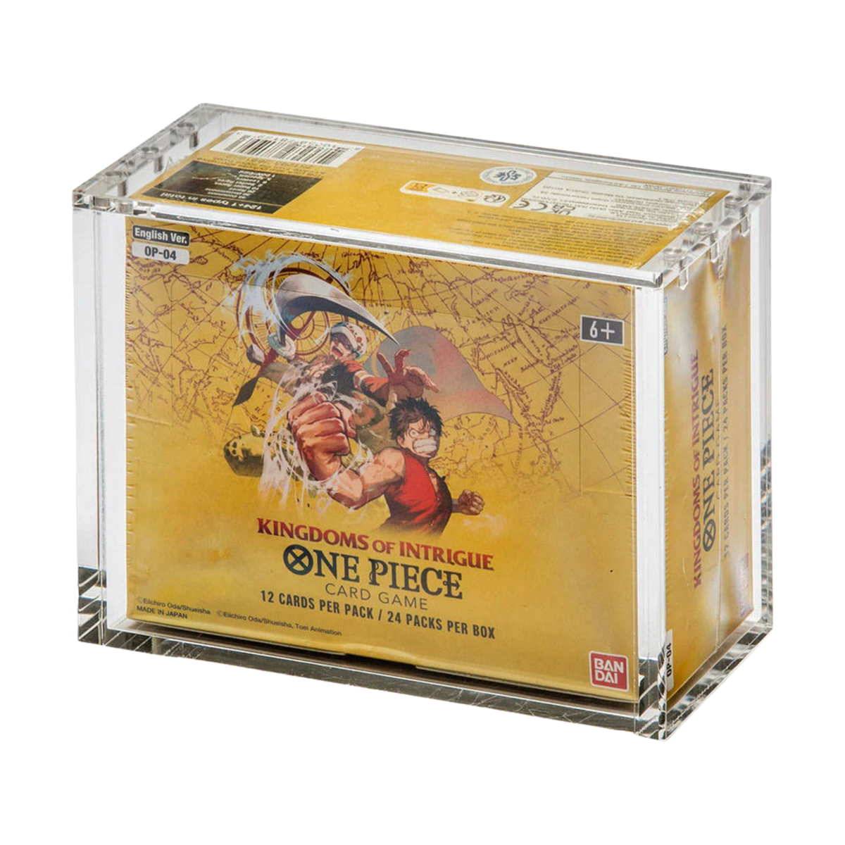 One Piece TCG Booster Box Acrylic Display Case