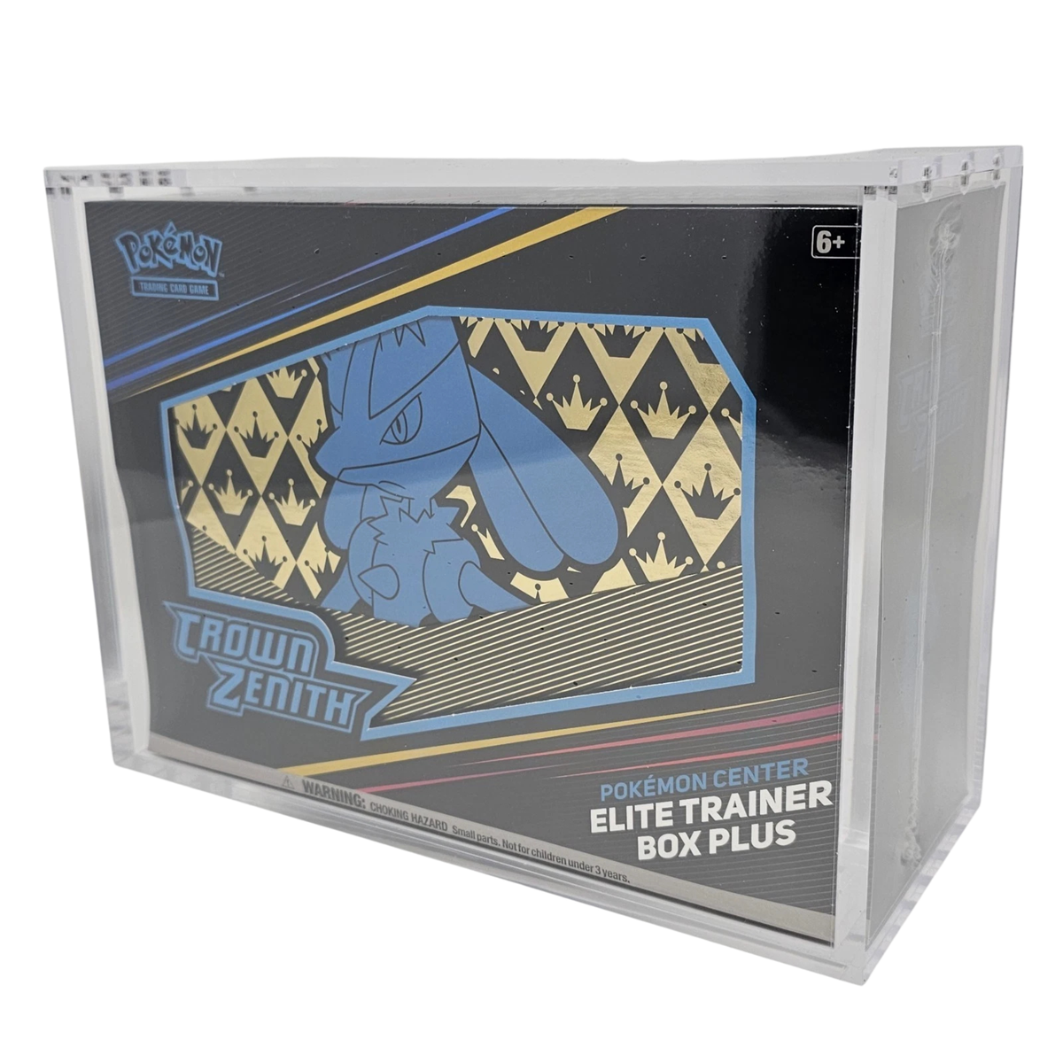 Pokemon TCG Crown Zenith Pokemon Center Elite Trainer Box Plus Acrylic Display Case