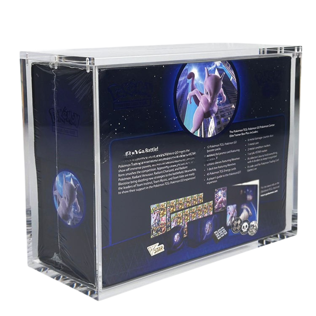 Pokemon TCG Pokemon GO Pokemon Center Elite Trainer Box Plus Acrylic Display Case