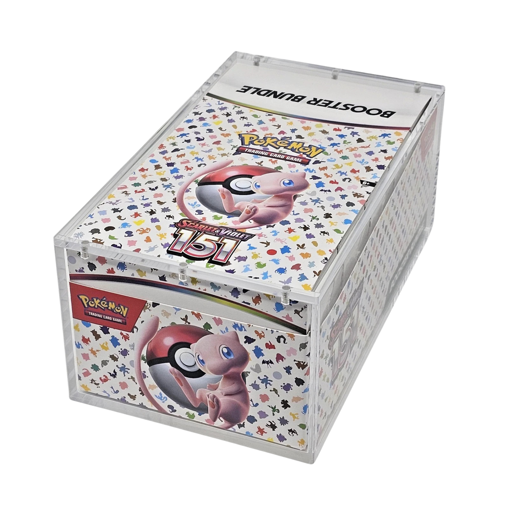 Pokemon TCG Booster Bundle Display Acrylic Display Case