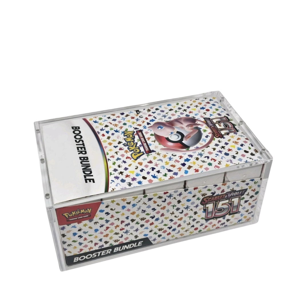 Pokemon TCG Booster Bundle Display Acrylic Display Case