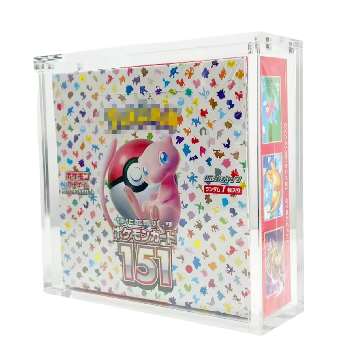 Pokemon TCG Japanese Booster Box Acrylic Display Case